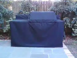 Blue Grill Cover