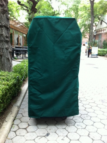 Cart cover_Sunbrella_Forest green