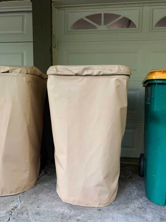 Custom Garbage Can Covers & Outdoor Trash Can Covers Creative Covers Inc.