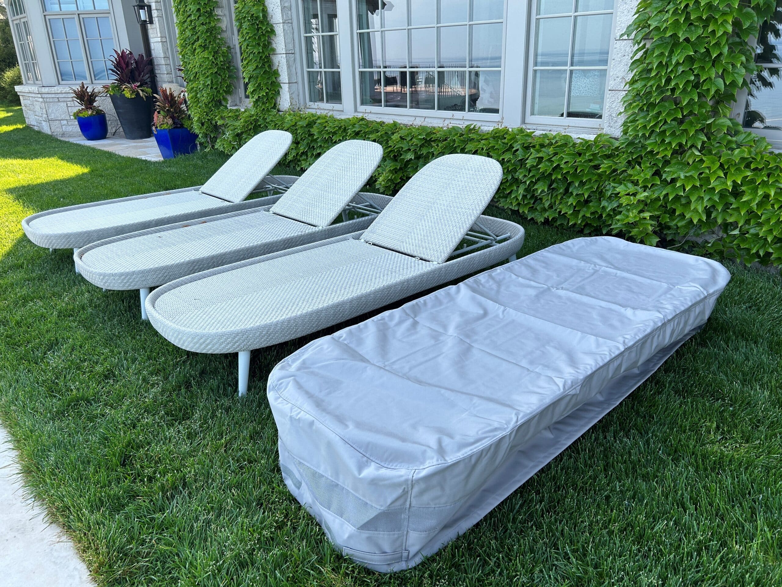Outdoor Chaise Lounge Cover