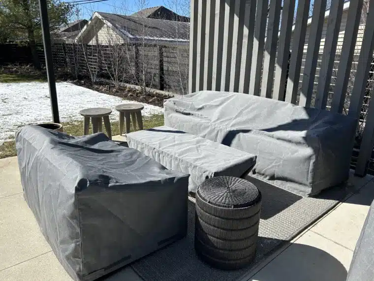 Custom Patio Furniture Cover Set