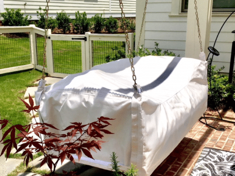 Custom Outdoor Daybed Cover