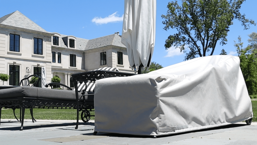 Custom Chaise Lounge Chair Cover