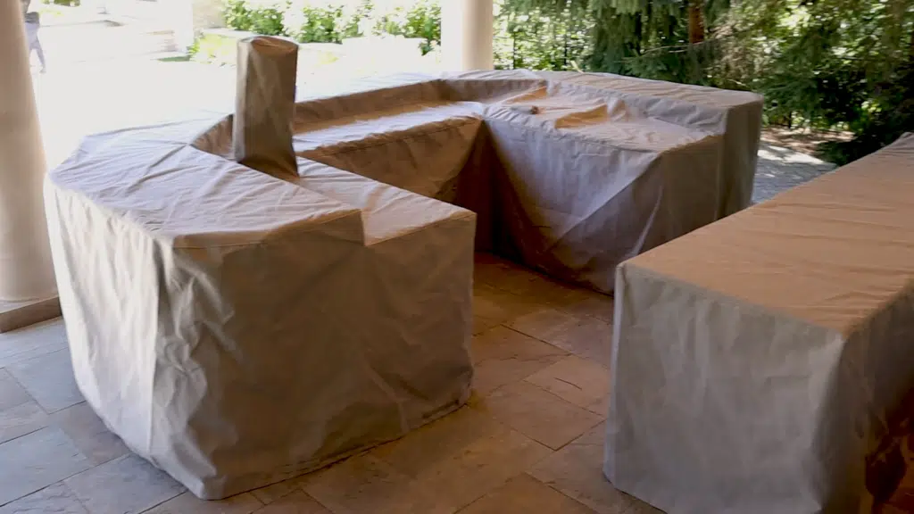 Custom U-Shaped Bar Island Cover