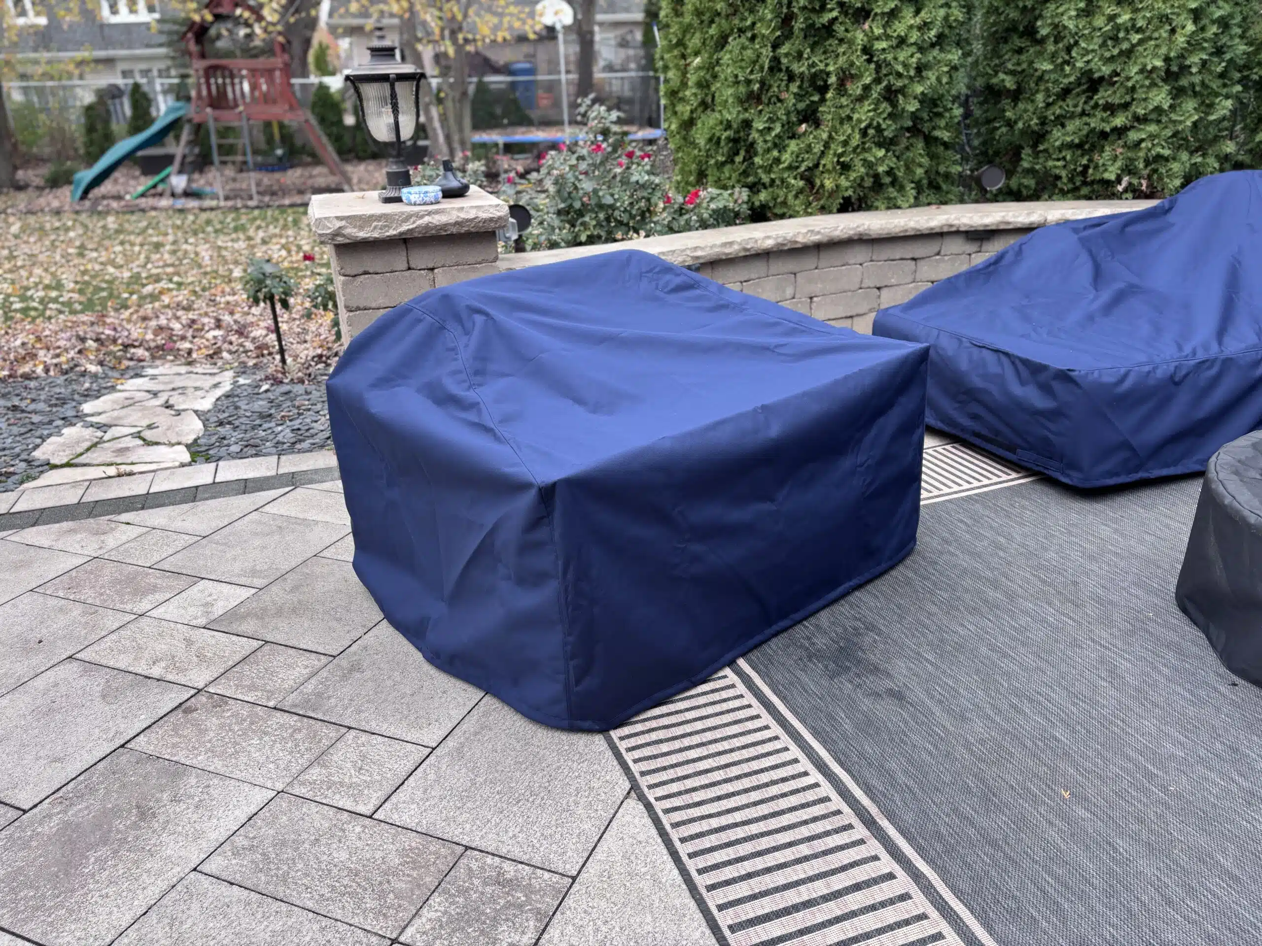 Custom Outdoor Loveseat Cover