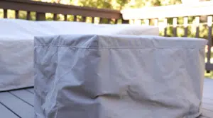Rectangle Patio Table Cover with Seamless Top