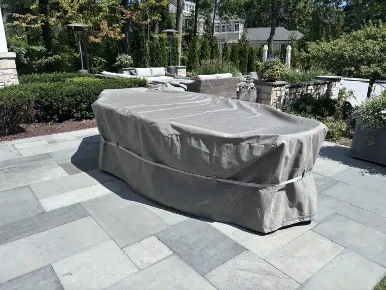 Custom Outdoor Table and Chair Cover